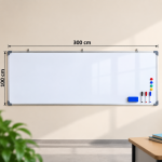Tableau Blanc Magnétique 100x300 cm Maroc 950 DH